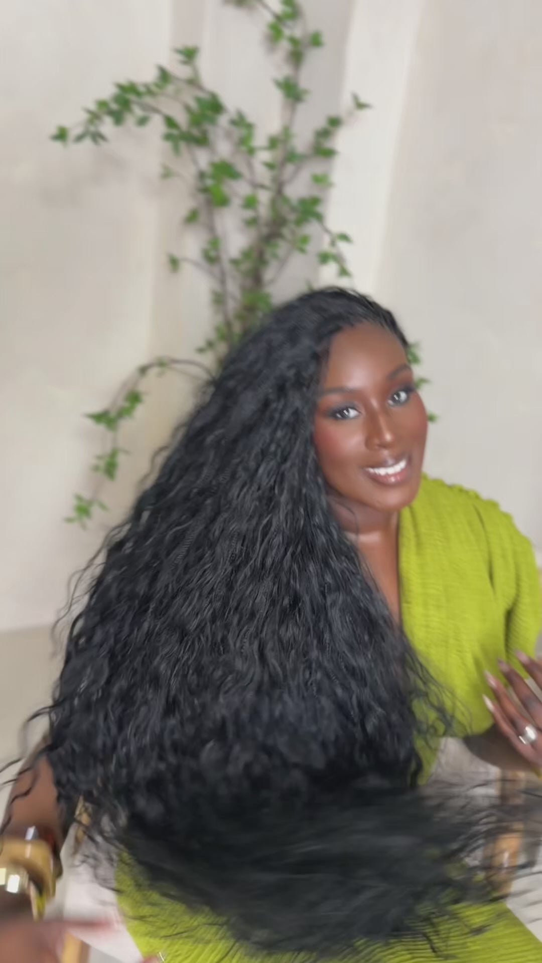 Bulk/ Braiding Hair : RAW Cambodian Curly Wave